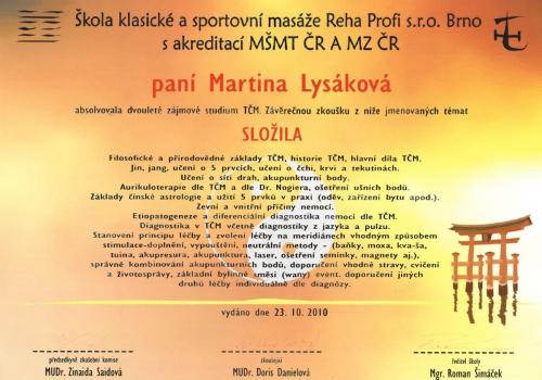 klasicke masaz martina lysakova hradec nad moravici