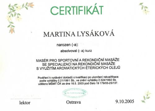 maser martina lysakova hradec nad moravici